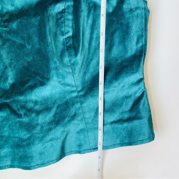 Anthropologie Maeve Emmanuelle Velvet Crop Top - Picture 7 of 7